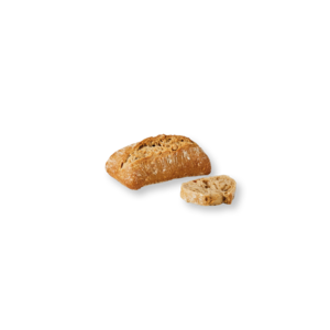 Rechteckiges rustikales Brötchen mit Samen 55g