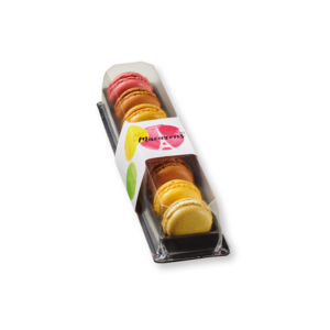 Blister mit Macarons - Klassische Aromen (8 x 12 g)