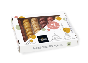 Tray of macarons Summer Flavours (48 x 12 g)