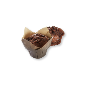 Schokoladenmuffin mit Schokoladen-Haselnussfüllung 120g