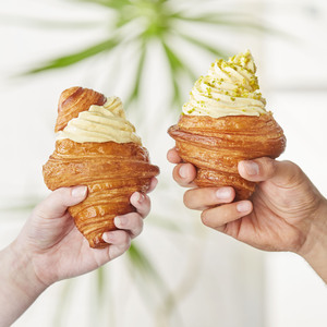 Croissant cones