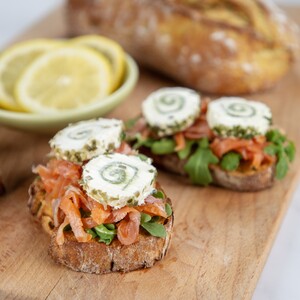 Smoked salmon & fromage frais
