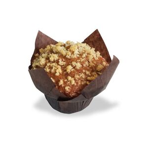 Muffin myrtille décor Crumble