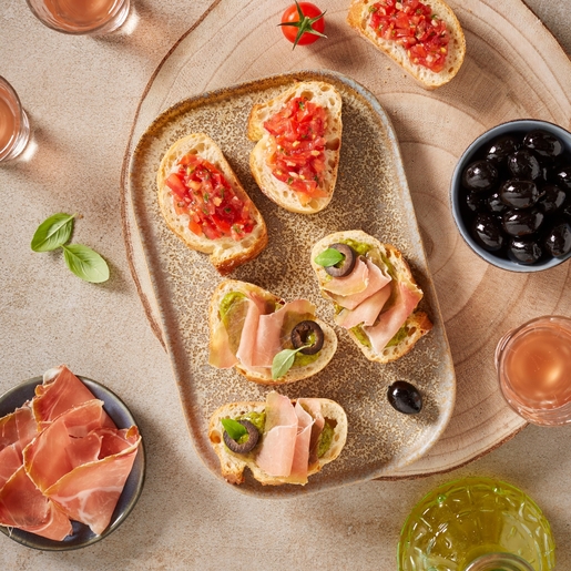 Assortiment de Tartines