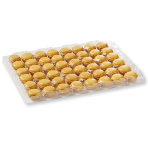 Platte mit Zitronen-Macarons (48 x 12 g)