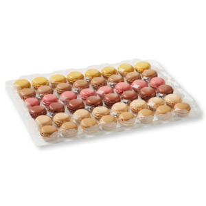 Platte mit Macarons Sortiment Nr. 2 (48 x 12 g)