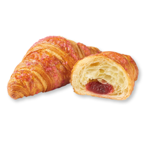 Croissant relleno de Frambuesa 90g