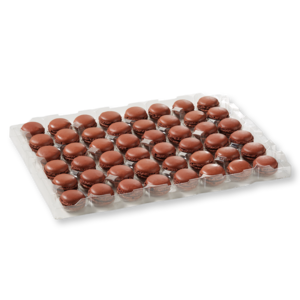 Platte mit Schokoladen-Macarons (48 x 12 g)