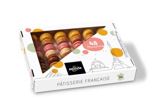 Plateau de 48 macarons assortis