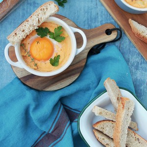 Huevos cocotte