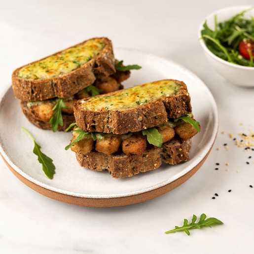 Toast vegetariano al Beaufort