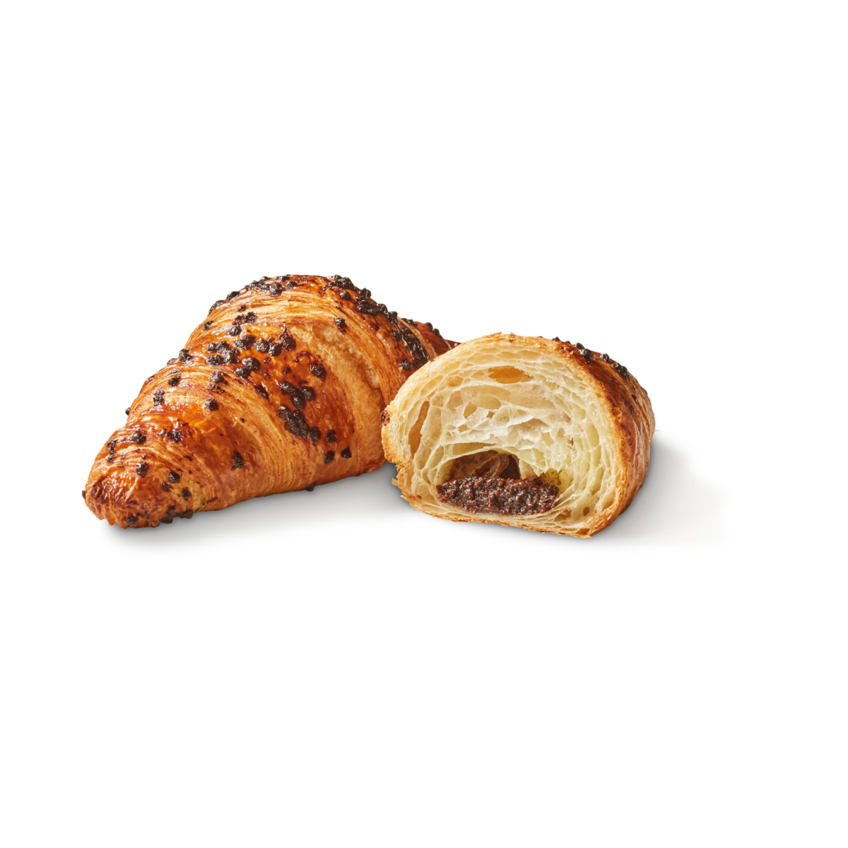 Cocoa and HazelnutFilled Croissant 70g Viennese Pastries Family