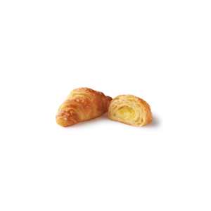 Mini Croissant relleno de Crema Pastelera 40g