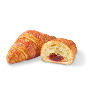 Croissant mit Himbeerfüllung 90g