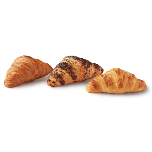 Assortment of Mini croissants with filling 40g